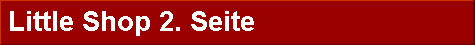  Little Shop 2. Seite 